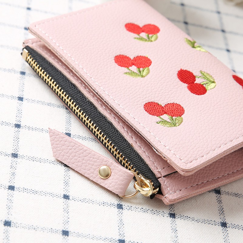 Ví nữ  mini cầm tay cherry R10 Shalla
