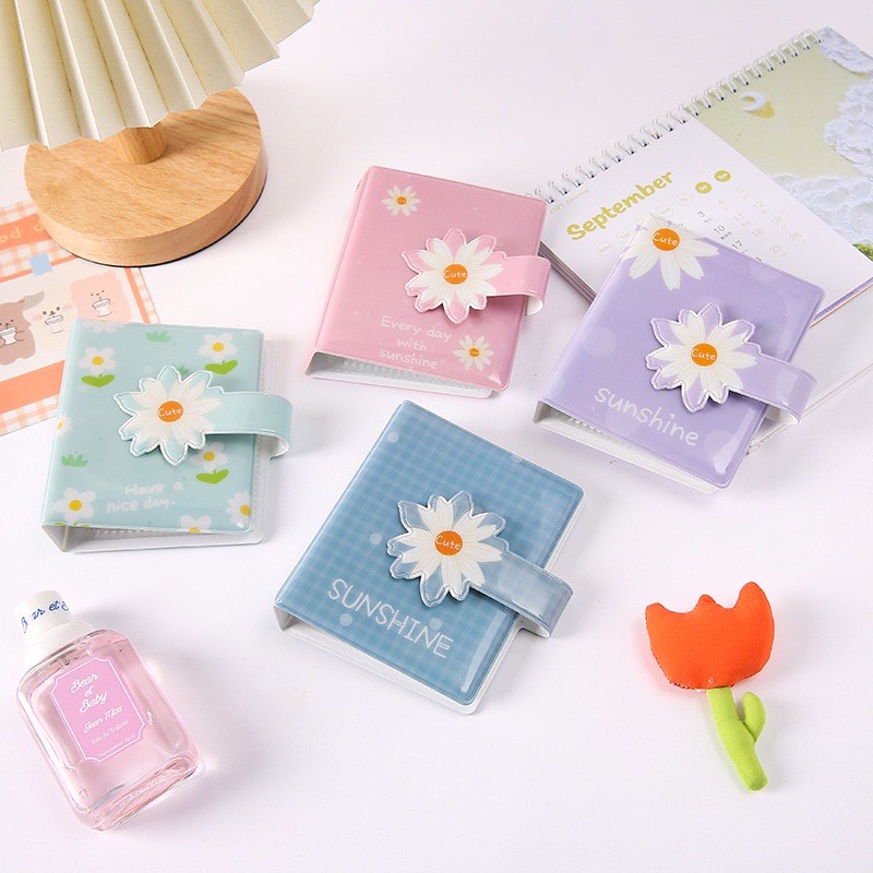Collect Book Album Ảnh Daisy dùng để bảo vệ card bo góc, ảnh polaroid, thẻ bài, thẻ Anime,...