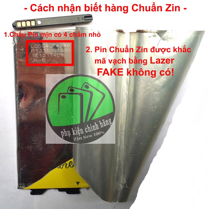 Pin LG G5 (BL-42D1F) chính hãng