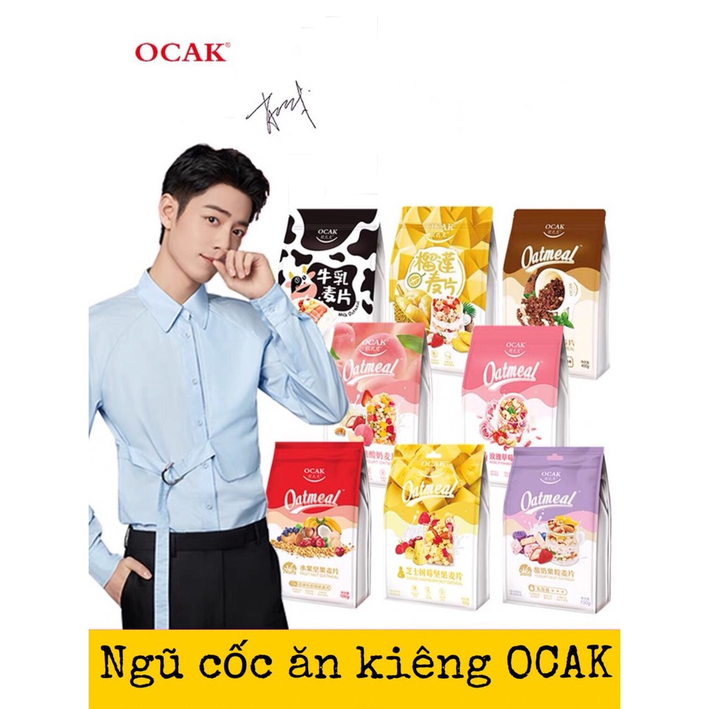 Ngũ cốc Ocak Tiêu Chiến / Ngũ cốc ăn kiêng gói 400g