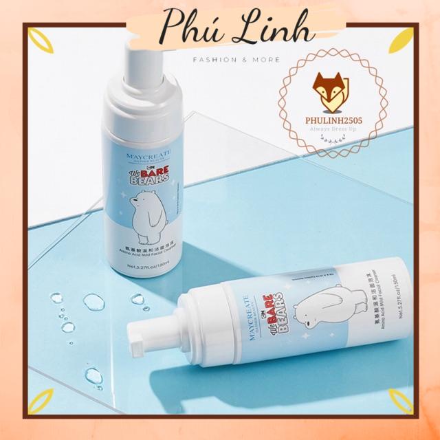 Sữa rửa mặt tạo bọt dịu nhẹ MayCreate