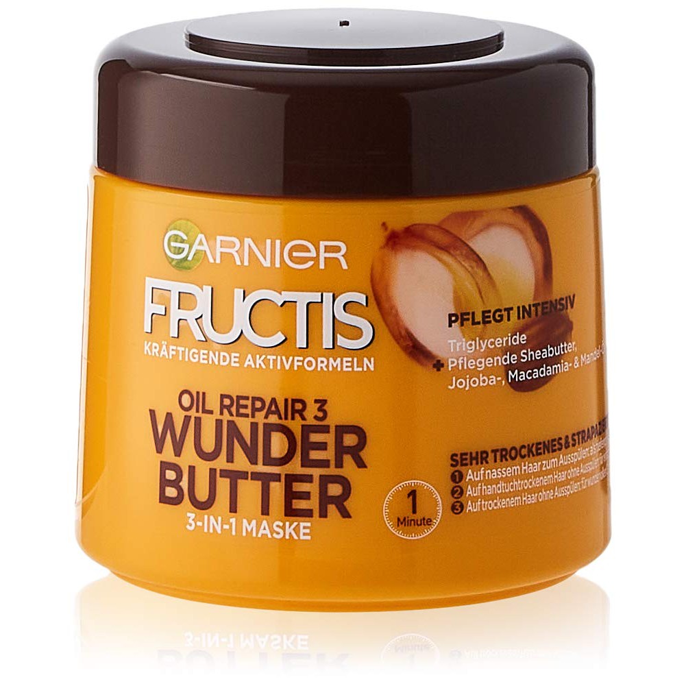 KEM Ủ TÓC- GARNIER FRUCTIS OIL REPAIR 3 WUNDER BUTTER