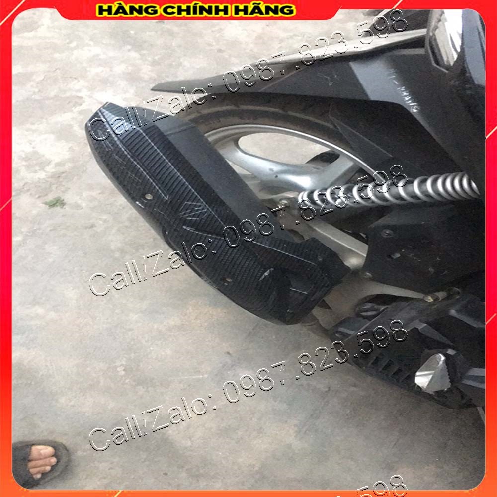 (𝐂𝐨𝐦𝐛𝐨) Ốp Pô và Thảm Xe AB, Airblade 2017 - 2019 mạ Carbon ( Hàng Chính Hãng Artistar), Thảm AB 2017 - 2019; Ốp Pô AB