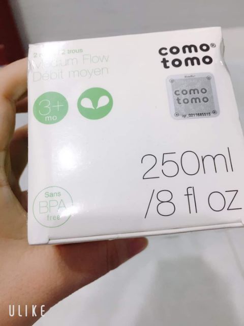 Bình Sữa Comotomo Chính Hãng 150ml/250ml ( có sẵn)