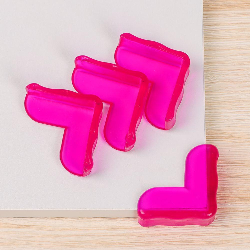 [Hàng giao ngay]Bộ 4 Miếng Bọc Cạnh Bàn Chống Va Chạm Bảo Vệ An Toàn Cho Bé Thiết Kế Dễ Thương