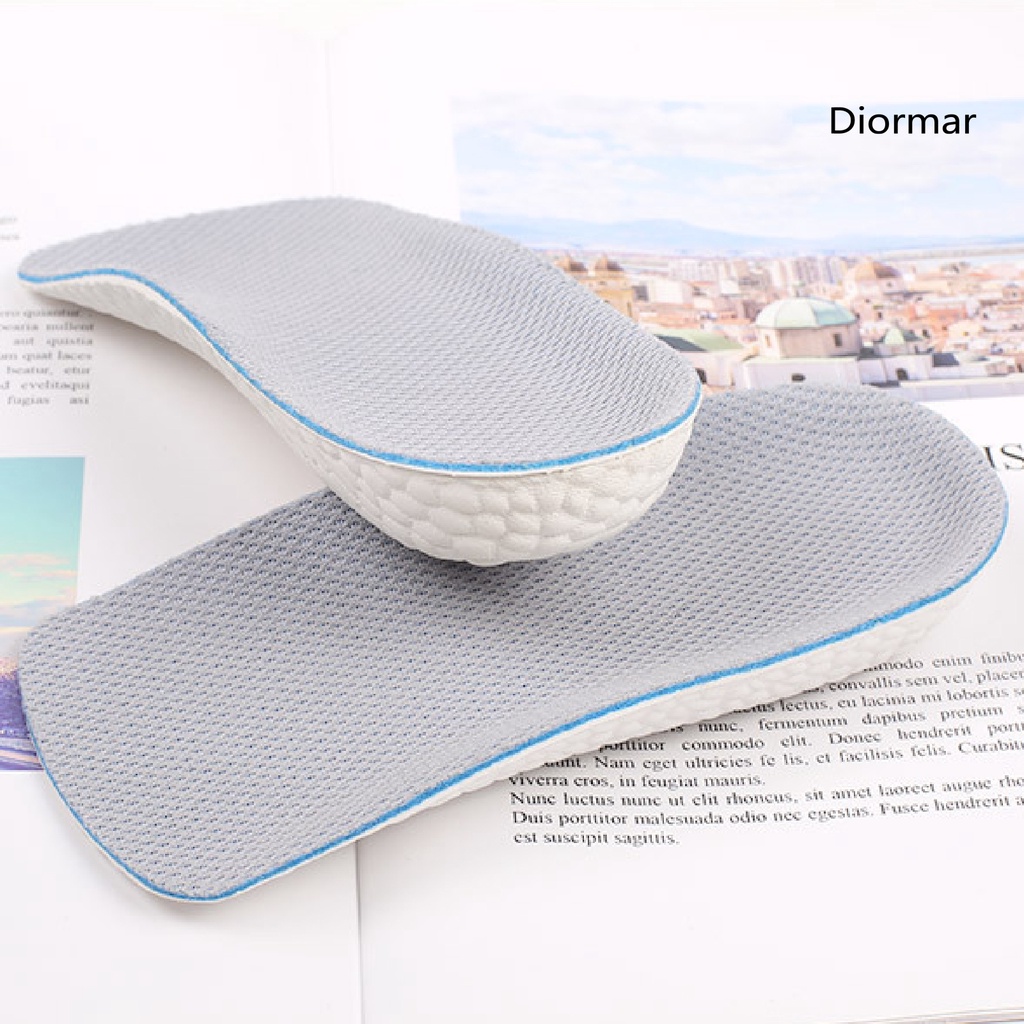 Dr-Js 1 Cặp Miếng Lót Giày Tăng Chiều Cao Chống Trượt Thoáng Khí 1.5cm