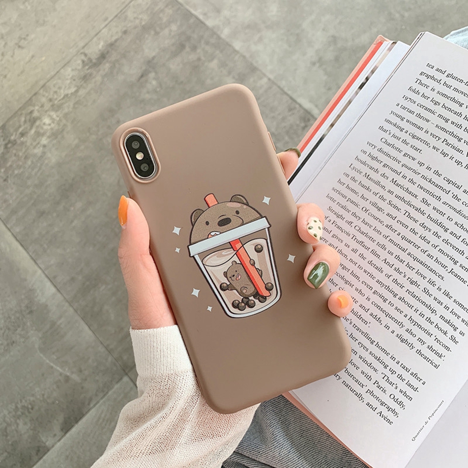 iPhone SE 2020 11 Pro Max XR X XS Max 8 7 6 6s Plus Ốp điện thoại mềm họa tiết sáng tạo đáng yêu cho | BigBuy360 - bigbuy360.vn