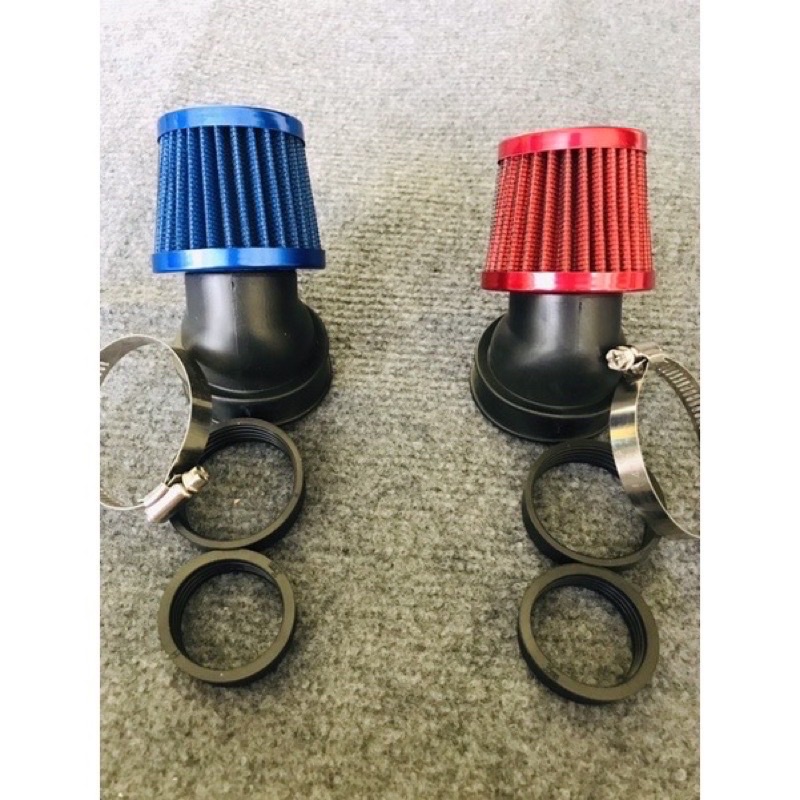 Lọc gió trụ có đệm nối cao su gắn mọi dòng xe phổ thông.