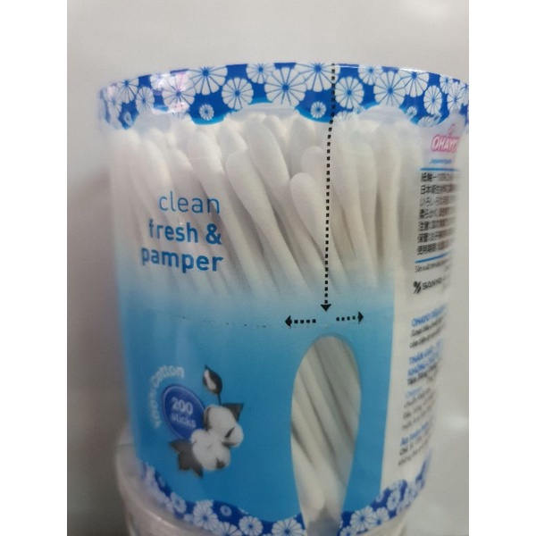 (❣️❣️❣️-5% LN cho quỹ Vacxin) Tăm bông kháng khuẩn Sakura, UD, Ohayo (hộp 200 que) - Đông Anh Pharmart