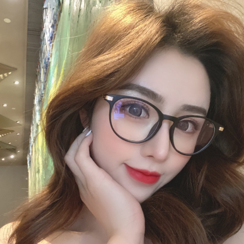 (KIQI-FASHION) COD Kính Chống Ánh Sáng Xanh Chống Mệt Mỏi Gọng Tròn Cổ Điển Thời Trang Cho Nam Và Nữ