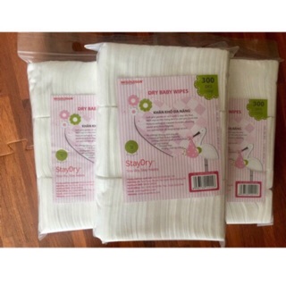 Khăn vải khô Staydry 300pcs