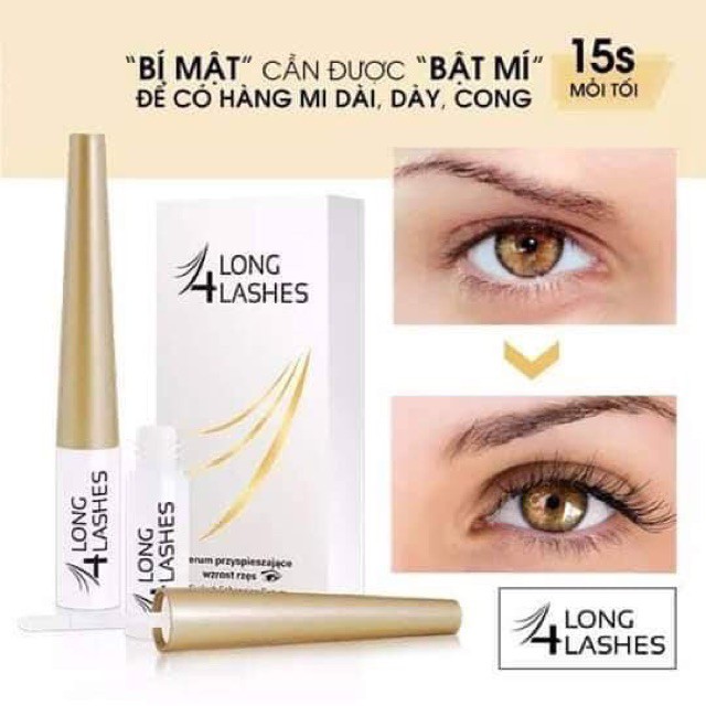 Serum Dưỡng Dài Mi 4 Long Lashes By OCeanic Giúp Mi Dài, Dày, Khỏe Hơn | BigBuy360 - bigbuy360.vn