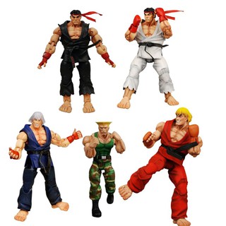 Mô Hình Nhân Vật Game Street Fighter Bằng Pvc