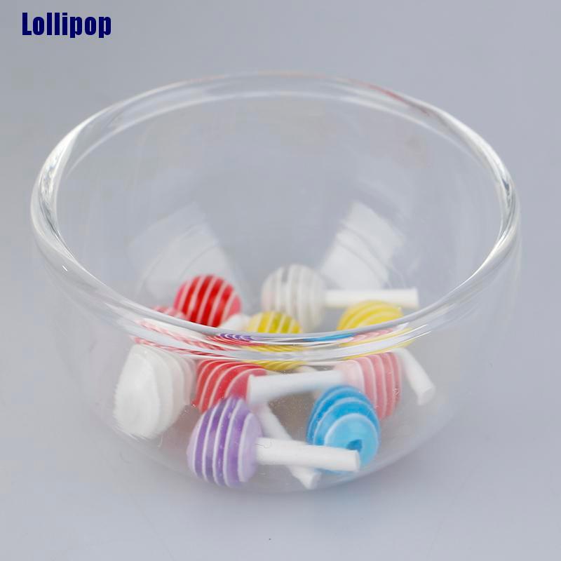 Mô hình dĩa súp thu nhỏ xinh xắn cho nhà búp bê 1/12