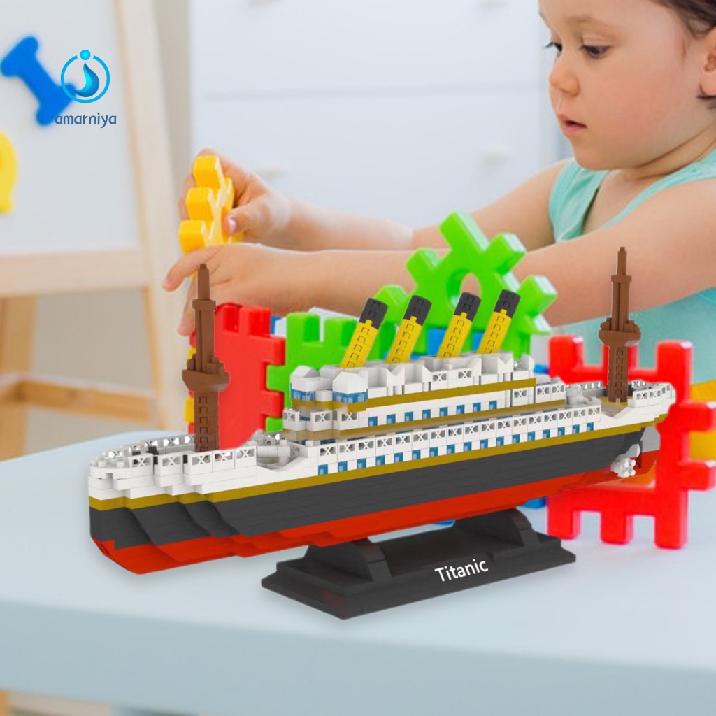 Bộ 1280 Mô Hình Thuyền Du Lịch Tàu Titanic
