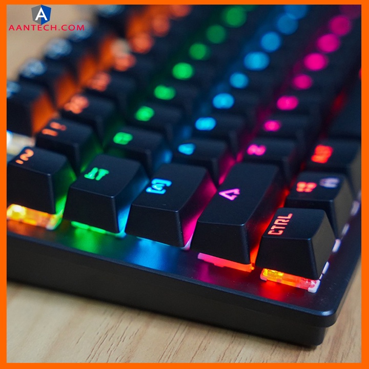 Bàn Phím Cơ Gaming Máy Vi Tính K200 TKL Có Dây Đèn Led Keyboard Laptop Pc Chơi Game Văn Phòng