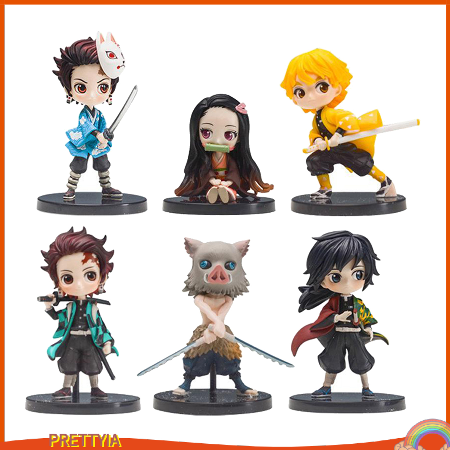 Set 3 Mô Hình Nhân Vật Phim Anime Độc Đáo Chất Lượng Cao