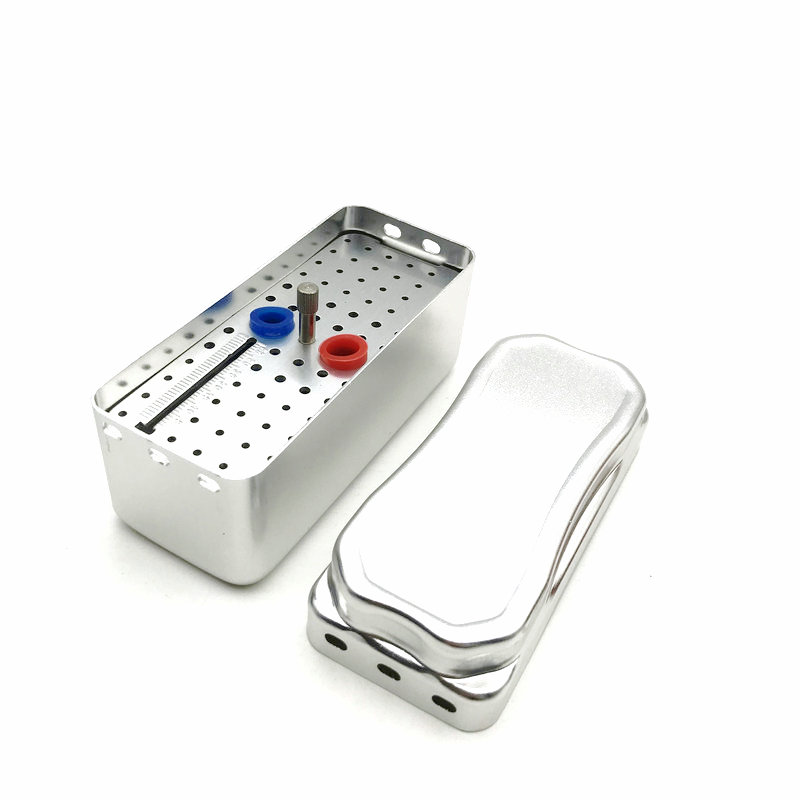 Hộp khử trùng nha khoa bằng nhôm 72 lỗ cho Burs
