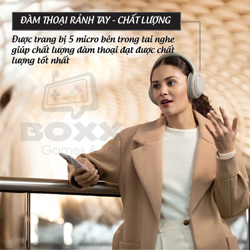 Tai nghe Sony WH-1000XM4 hàng chính hãng bảo hành 12 tháng | BigBuy360 - bigbuy360.vn