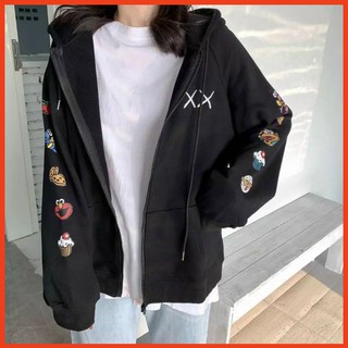 Áo khoác nỉ hoodie. áo hooide dây kéo nam nữ