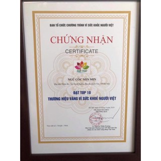 Ngủ cốc lợi sữa Minmin