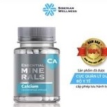 Viên uống bổ sung canxi Essential Minerals Calcium - Siberian Wellness - 60 viên