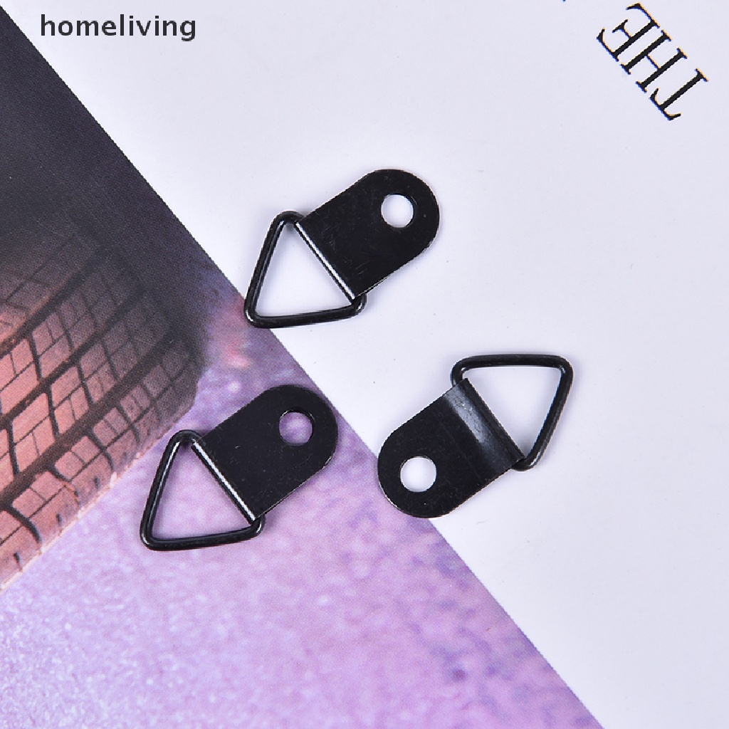 Bộ 20 Móc Treo Khung Ảnh Hình Tam Giác Một Lỗ Tiện Dụng