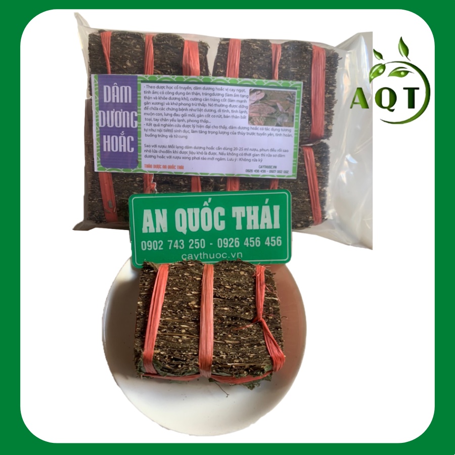 Dâm Dương Hoắc Khô, Sạch, Đẹp, Lá Dâm Dương Hoắc Ngâm Rượu Bổ Dương Thận, Tăng Sinh Lý