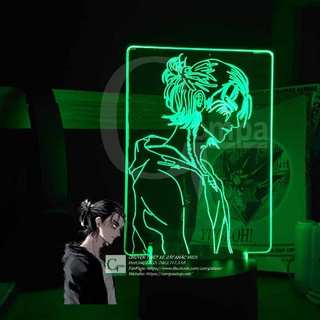 [ẢNH SHOP TỰ CHỤP] Đèn Ngủ Attack On Titan Eren Yeager Type 03