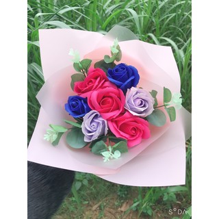 hoa sáp Vĩnh Cửu Bó 7 bông
