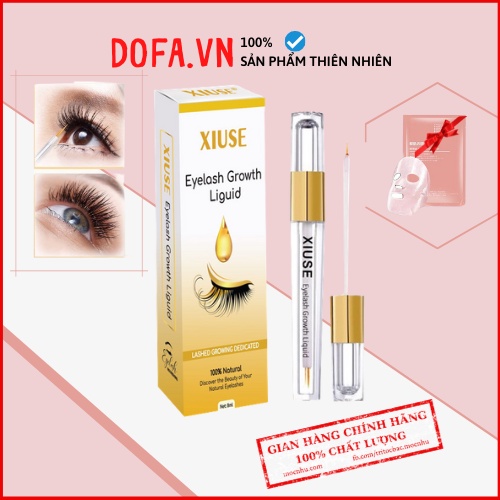 Serum Dưỡng Mi Kích Thích Dài Mi Nhanh XIUSE Cao Cấp Chống Rụng Mi 8ML