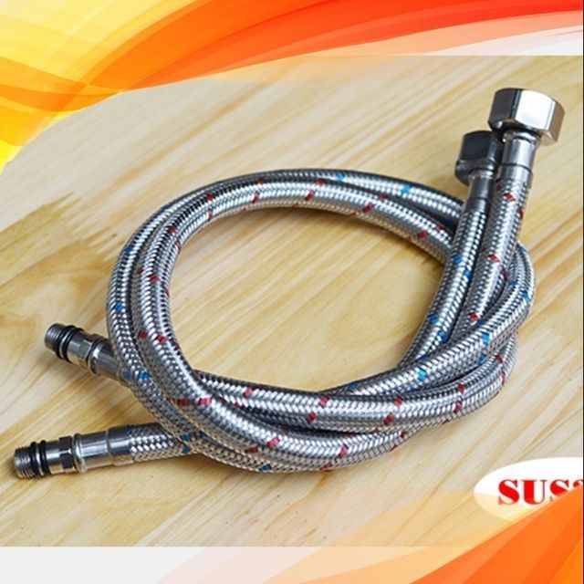 Dây cấp nước cho vòi chậu một lỗ nóng lạnh