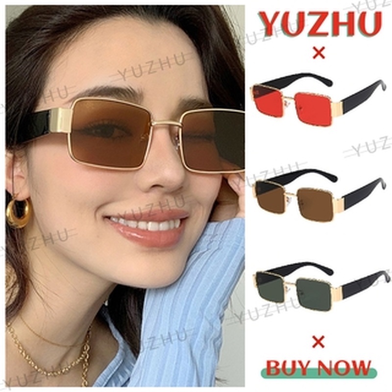 Kính chống nắng mặt vuông phong cách cổ điển thời trang sang trọng cho nữ