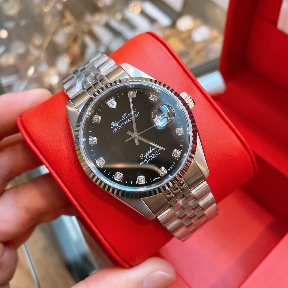 Đồng Hồ Nam Olym Pianus máy Cơ OP89322AMS-D