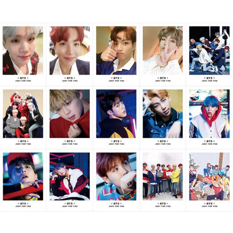 Hộp 45 Ảnh Lomo Card Nhóm Nhạc Bts Suga J-hope