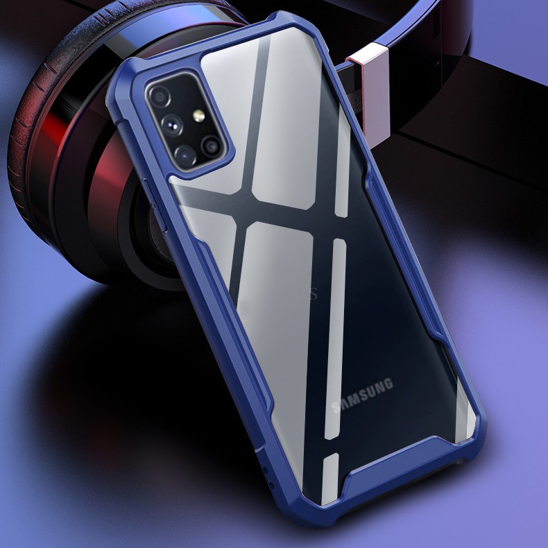 Ốp Điện Thoại Acrylic Mềm Trong Suốt Chống Sốc Cho Samsung Galaxy A10s A20s A30s A50s A70s M01s S20 Fe Lite