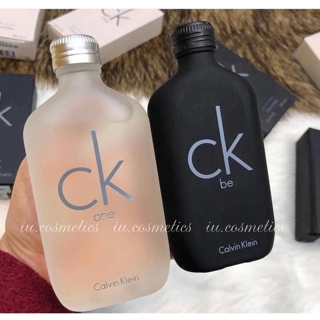 Nước hoa nam CK One - CK Be EDT dung tích 100ml - Dầu thơm nam tính lưu hương lâu, tinh tế - iu.cosmetics