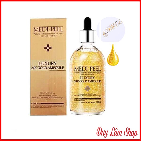 Tinh Chất Vàng Medi Peel Luxury 24K Gold Ampoule 100ml