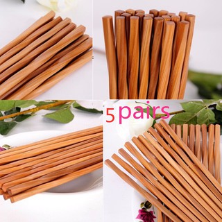 5 đôi đũa tre tự nhiên cao cấp