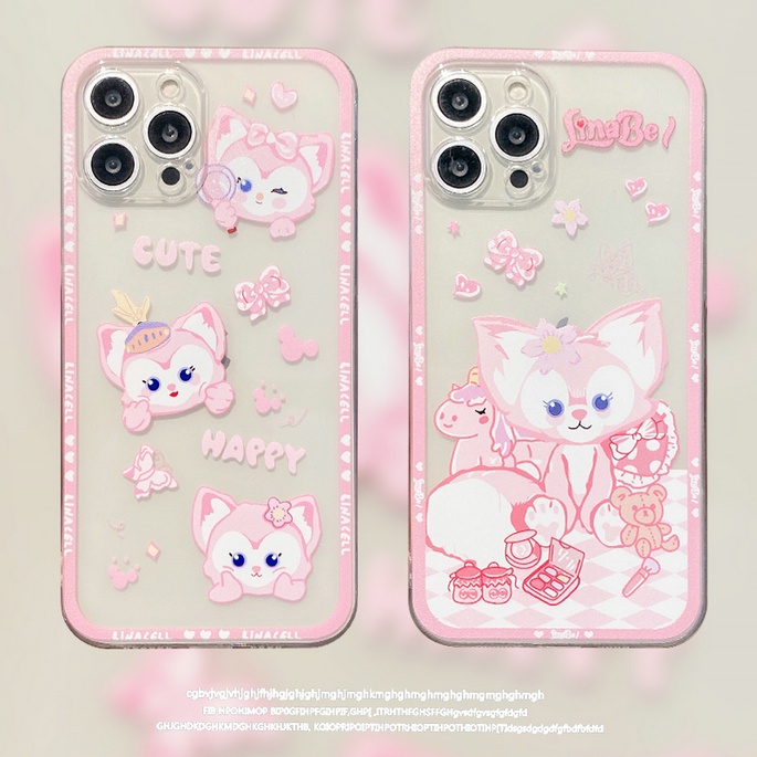 Oppo A15 A15S A16 A74 A95 A54 A53 A33 A52 A72 A92 A31 A9 A5 2020 Reno 7 6 5 4 Z F 5F 4F 2Z 2F 4G 5G F11 F9 Realme C15 8 U1 2 Pro Cute Clear Cartoon Lina Bell Shockproof Soft Phone Case HLJ 07