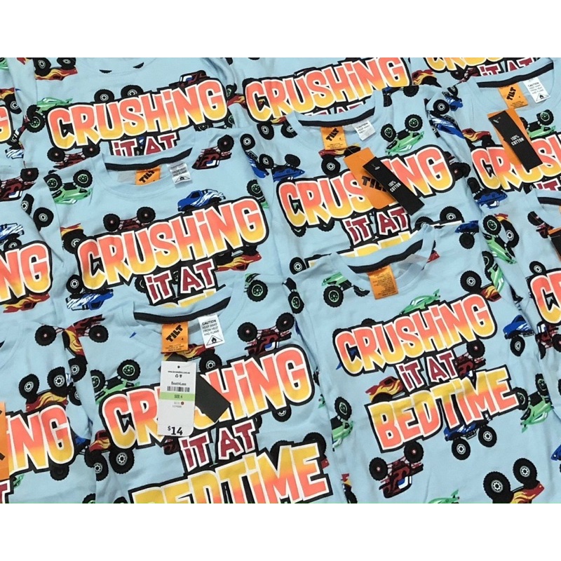 Bộ cộc tay cotton hoạ tiết oto xang cho bé trai size từ 12-22 cân