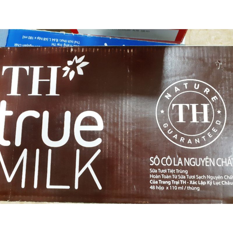 Date 12/2021- Sữa TH Socola hộp 180 ml( GH khu vực HCM)