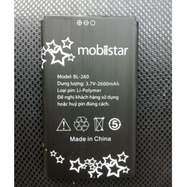 Pin mobiistar B247 BL-260