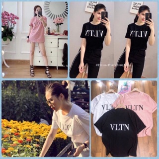 ÁO THUN GIẤU QUẦN VLTN HÀNG COTTON SIÊU HÓT