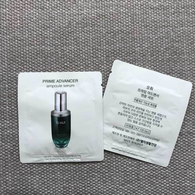 Combo 10 gói Serum Ohui Primer