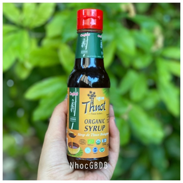 Syrup mật đường thốt nốt hữu cơ Organic Thnot Confirel 150ml