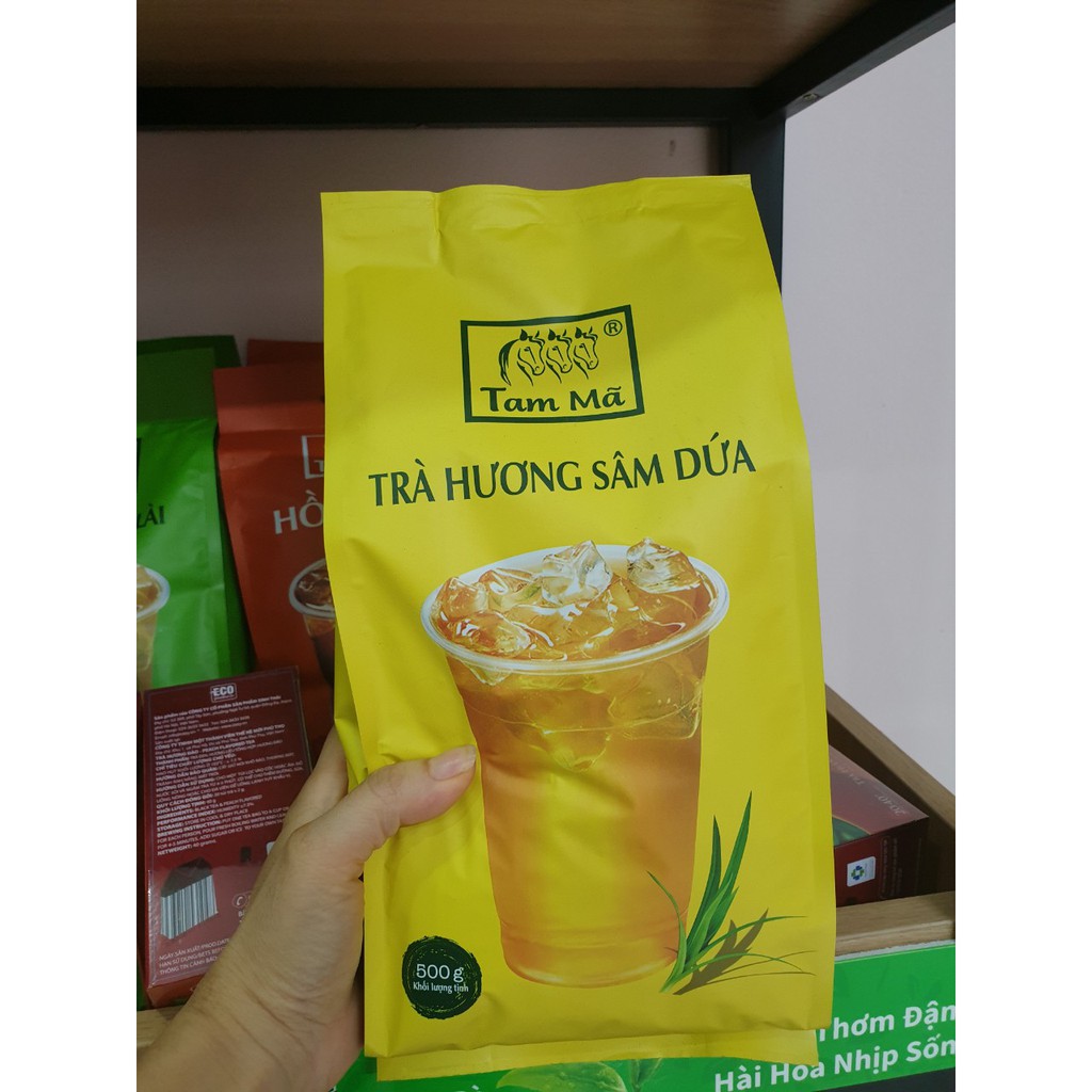 trà sâm dứa Tam mã gói 500g - làm trà chờ cho quán cafe cực ổn