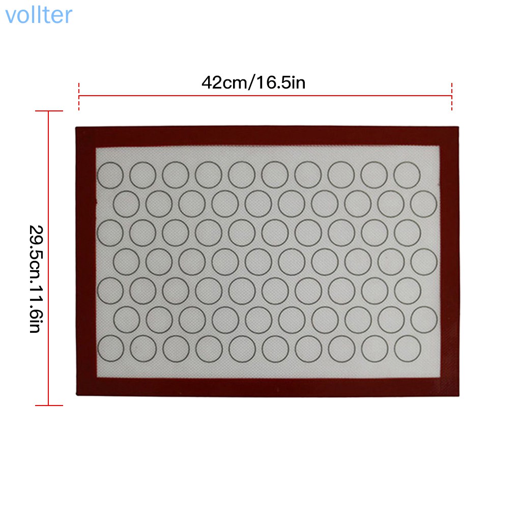 Miếng Lót Silicon Chống Dính Cho Khay Nướng Bánh