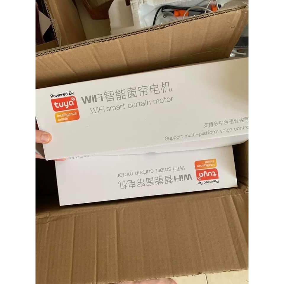 Động Cơ Rèm Wifi Điều Khiển Từ Xa Tuya