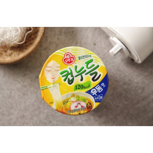 [OTTOGI] MỲ CUP NOODLE UDON 38.1G - [오뚜기] 진컵누들 우동맛 소컵 38.1G